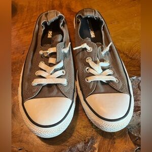 Converse Chuck Taylor All Star Shoreline Slip-On Sneakers Gray Mens 8 Women’s 10